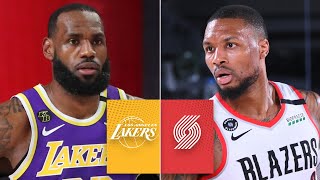 Los Angeles Lakers vs. Portland Trail Blazers [GAME 3 HIGHLIGHTS] | 2020 NBA Playoffs