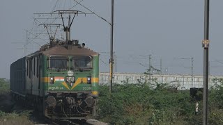 Extremely Rare Bondamunda WAG9hc front Pantograph up : INDIAN RAILWAYS