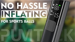 Crazy to Pump a Ball FAST - You Won't Believe What Happens Next! | Pumteck MY01 Electric Ball Pump