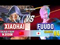 スト6 🔥 XIAOHAI (ベガ) vs ふ～ど (第4位 エド) 🔥 ストリートファイター6 高レベルの試合