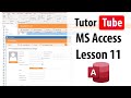 MS Access Tutorial - Lesson 11 - Setting Default Value