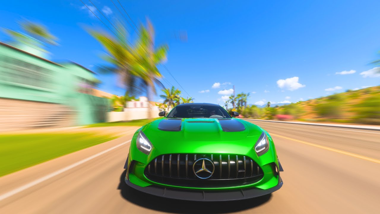 Mercedes AMG GT Black Series Forza Horizon 5 Gameplay | Logitech G29 ...