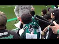 2025.2.16 アウェイ　fc岐阜vsfc大阪　新チャント練習～ピッチ内練習