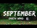 Earth, Wind & Fire - September (Lyrics)