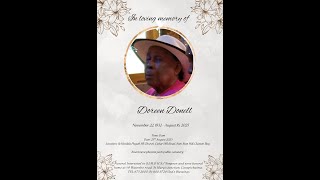 In loving memory of Doreen Donell