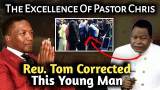 WATCH THE MOMENT REV. TOM CORRECTED THIS YOUNG MAN AND SAID THIS || PROPHET UEBE