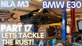 NLAM3 Part 17 Before and After M3 Underbody Cleaning And Start Rust Repair