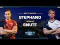 Stephano vs Snute ZvZ - Round of 16 - WCS Austin 2018 - StarCraft II