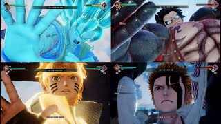 JUMP FORCE(점프포스) 각성상태의 모든캐릭터 기술, 필살기콤보(All Characters Skills \u0026 Ultimate Attack Combo)+DLC 포함