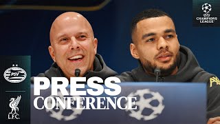 Live UEFA Champions League: PSV vs Liverpool | Press Conference