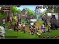 aqw infinity tech demo 4 new dragon slayer class combat mechanics completing first item farm