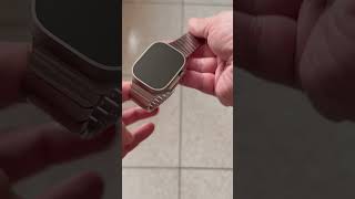 Apple Watch ultra Apple stainless steel brand 49mm 蘋果奧創 蘋果原廠不鏽鋼錶帶