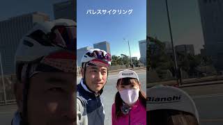 パレスサイクリング本日より再開しました。皇居周辺の自転車専用エリア🚴‍♀️サイクリングのパラダイスだぁ