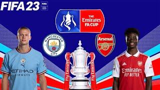 FIFA 23 | Manchester City vs Arsenal - The FA Cup - PS5 Gameplay