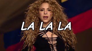 Shakira - La La La (Video Lyric) ft. Carlinhos Brown