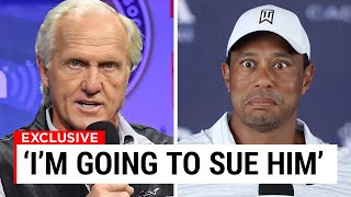 Greg Norman Is Doing ANYTHING To Take Tiger Woods Down..