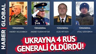Putin'i Çıldırtacak Haber! Ukrayna 4 Rus Generali Öldürdü