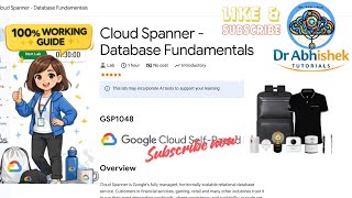 Cloud Spanner - Database Fundamentals | JANUARY 2026 | #GSP1048 #qwiklabsarcade2026