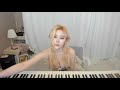 perfect pitch girl plays izaya tiji - gods plan on piano