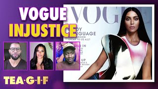 Vogue Chooses Kim Kardashian for Black History Month Cover!? | Tea-G-I-F