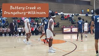 Battery Creek Dolphins vs Orangeburg-Wilkinson Boys Basketball | POV | 1.31.2025