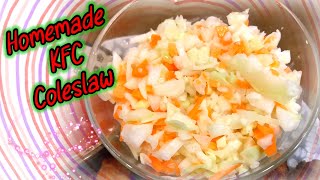 包菜沙拉 | 简单又好味的做法  HOMEMADE KFC COLESLAW