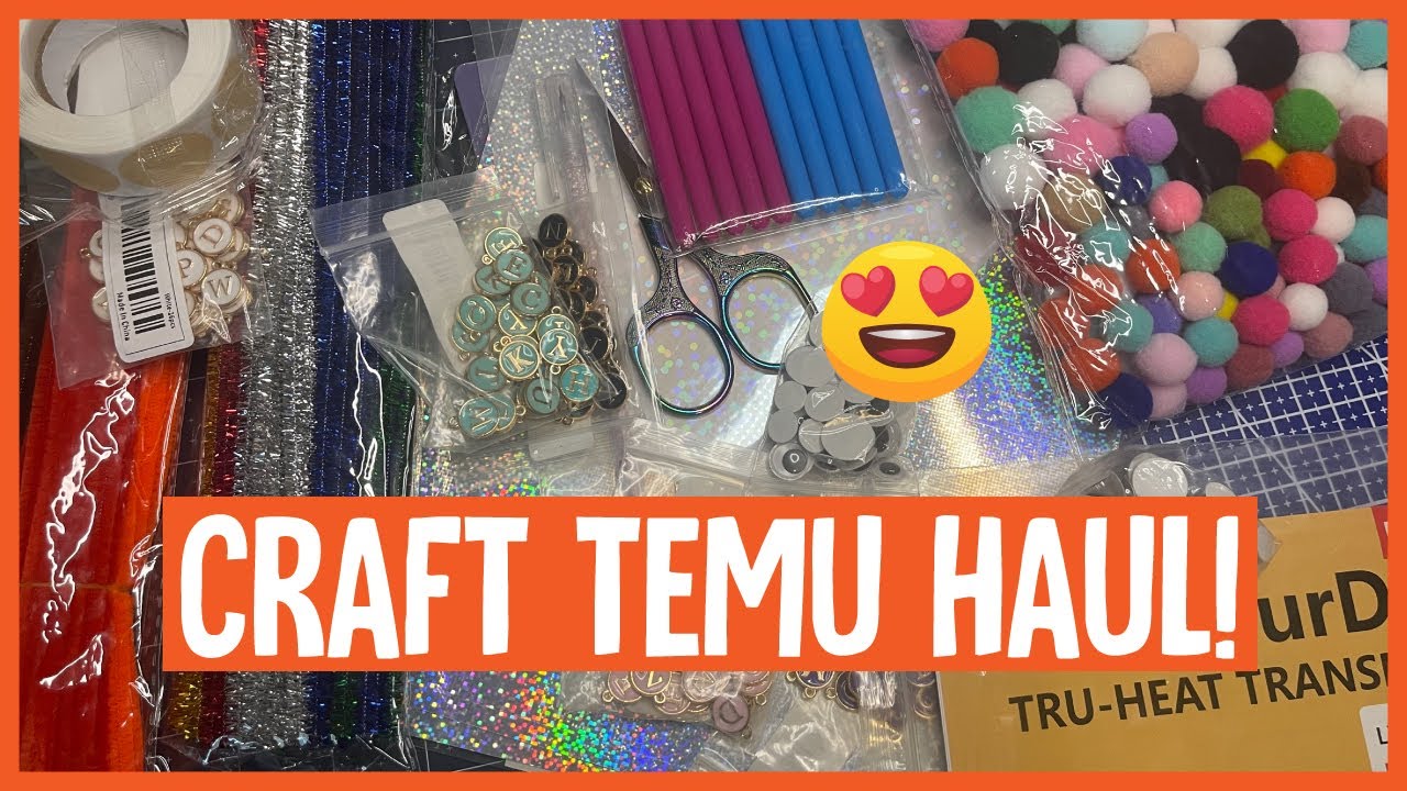 Craft Temu Haul You Will Not Believe The Quality And Prices Youtube