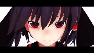 【第15回東方人気投票支援】　霊夢ちゃん　ヒビカセ　【東方MMD】