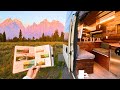 Luxury Van Camping Grand Teton National Park - ASMR