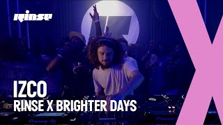 IZCO at Rinse X Brighter Days with Reek0, Dochi \u0026 S.I live from Summer Terrace 23 | Rinse FM