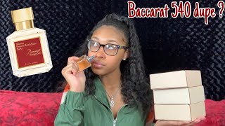 LUXURY PERFUME DUPES BACCARAT 540 | DOSSIER UNBOXING + REVIEW