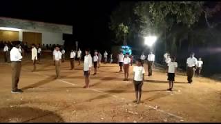 rss karate (niyudda ) and danda (stick fight )