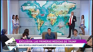 Tras su victoria, Trump explica cómo ordenará el mundo