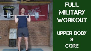 Full Military Workout | British Army Fitness