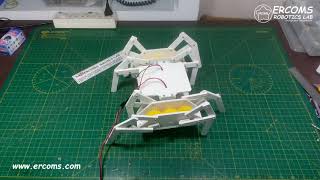 ERRB015 || Mechanical Spider Using Klan Mechanism (Bend Leg) || By Ercoms.com