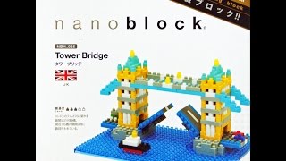 Micro-Rakennuspalikka laskusilta NBH-065”Tower Bridge” poikki Thames 01922+fi