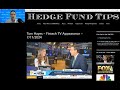 Hedge Fund Tips with Tom Hayes - VideoCast - Episode 248 - July 18, 2024