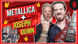 Joseph Quinn tocando con Metallica es lo más 🔥ÉPICO🔥