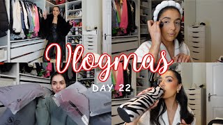 GET READY WITH ME | COMMENSE TRY ON HAUL \u0026 REVIEW | HAIR | MAKEUP | OUTFIT IDEAS | VLOGMAS DAY 22