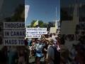 Thousands protest in Canaries against mass tourism