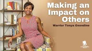 Making an Impact on Others | Warrior Tonya Oxendine | Combat Stigma | WWP