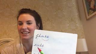 Thursday phonics - u-e split digraph