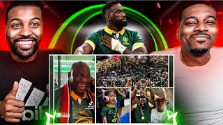 Celebration Videos of South Africans After They Won Rugby World Cup 2023 (REACTION)  🇿🇦