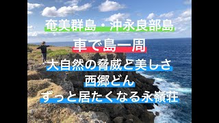 2021年　鹿児島・奄美群島旅【5】沖永良部島を車で島一周。自然の脅威と美しさ。