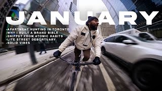 Riding fixed, apartment hunting and atomic habits | Toronto vlog 06