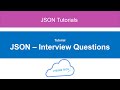 10 - JSON Interview Questions And Answers