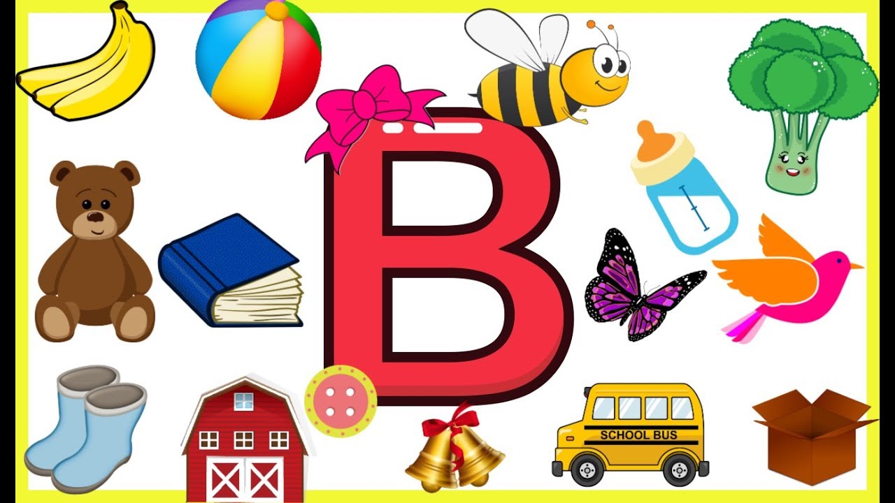 Things That Start With The Letter B