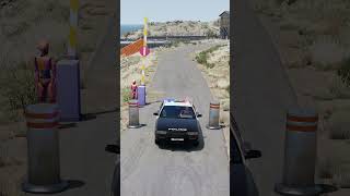 Cars 3 Bollards Barrier Crash Beamng Drive Doovi