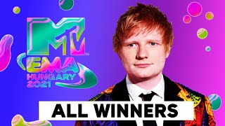 ALL WINNERS | MTV EMA 2021