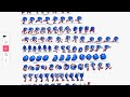 How to make a sonic sprite animation on flipaclip iOS and android